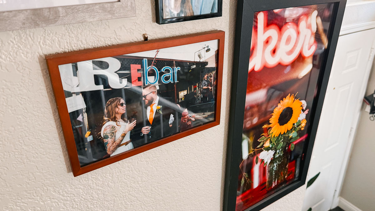 wedding photo print example