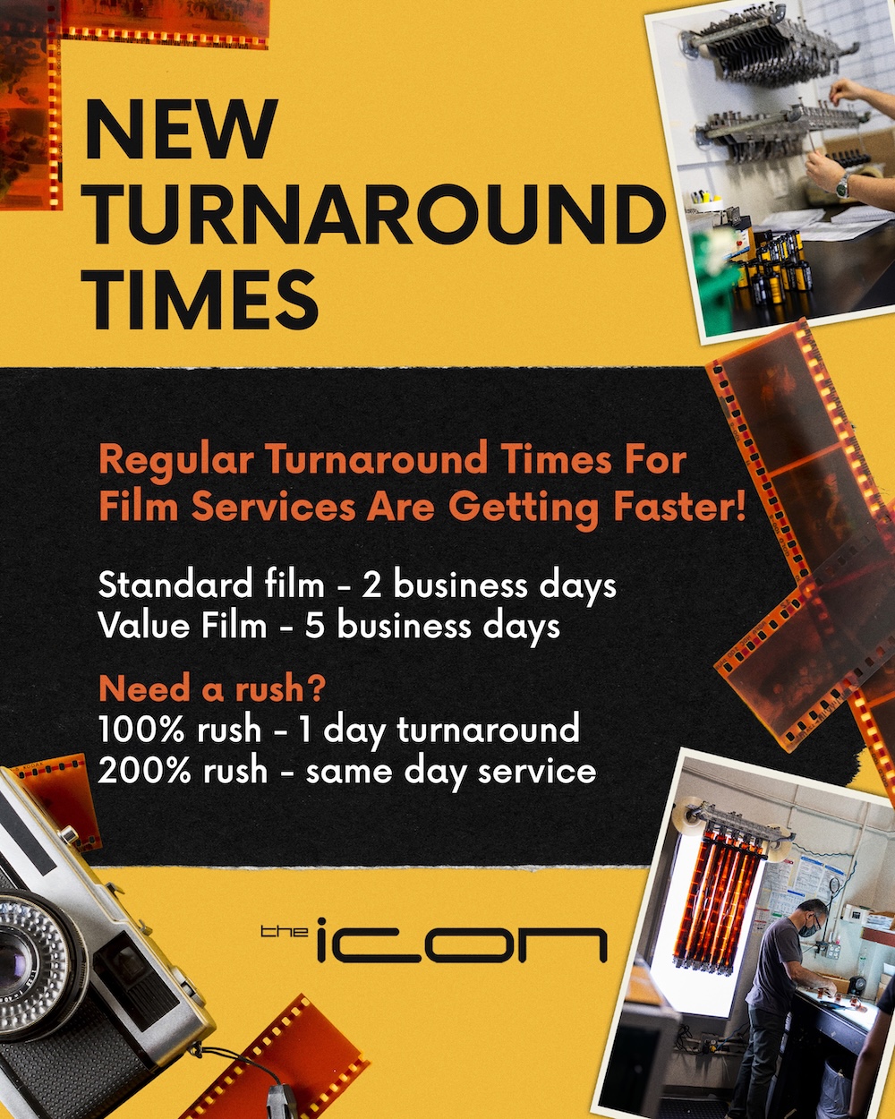 film turnaround times just got faster